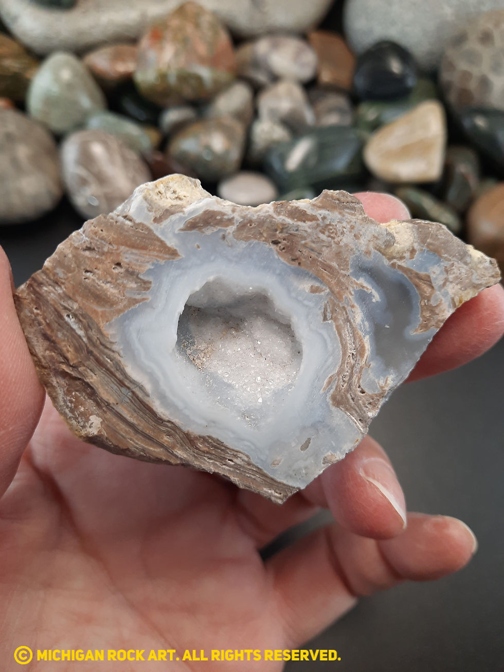 Thumbnail: Dugway Mine Geode  - 2.3oz.