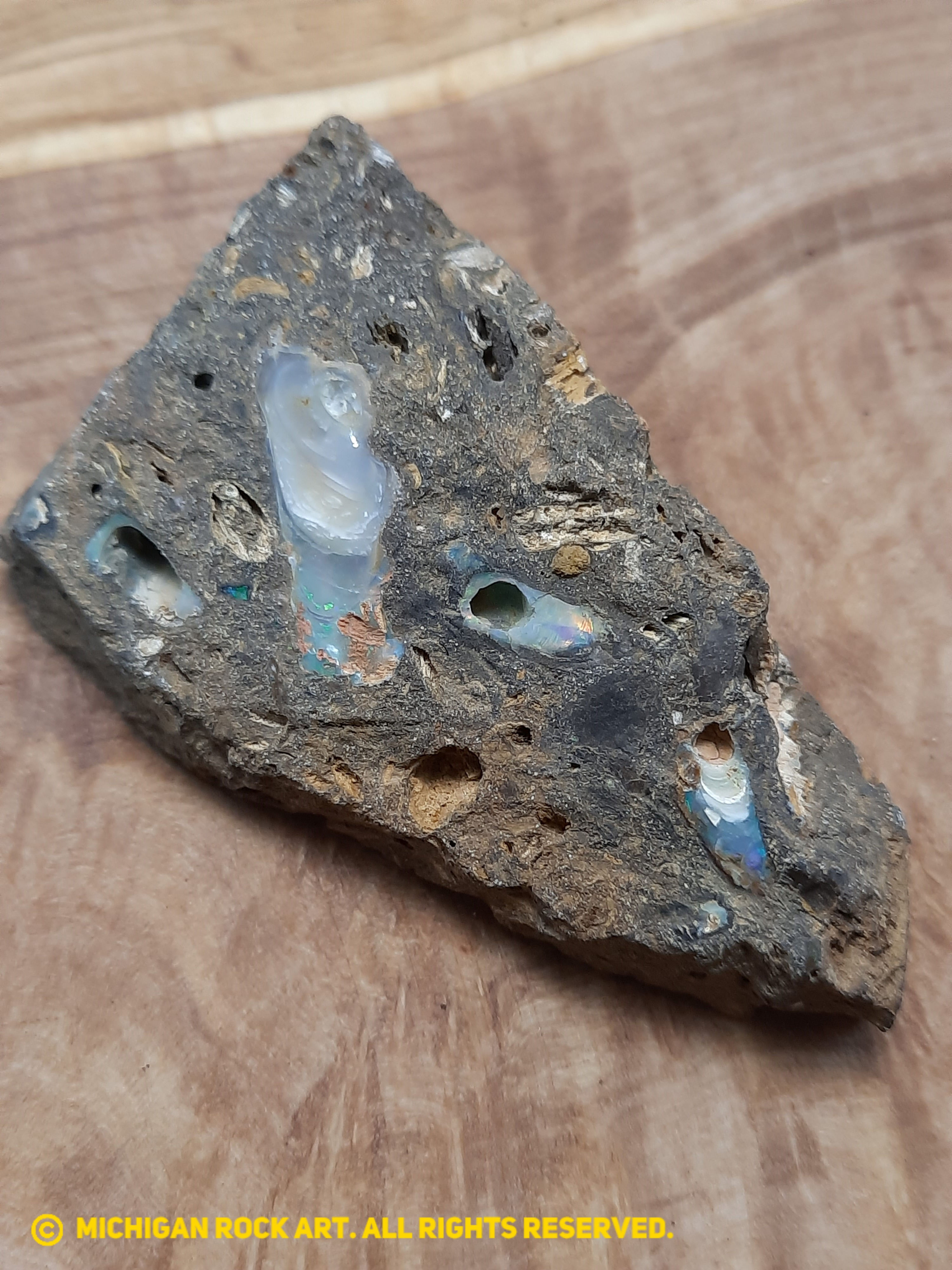 Queensland, Australia Boulder Opal Natural Untreated