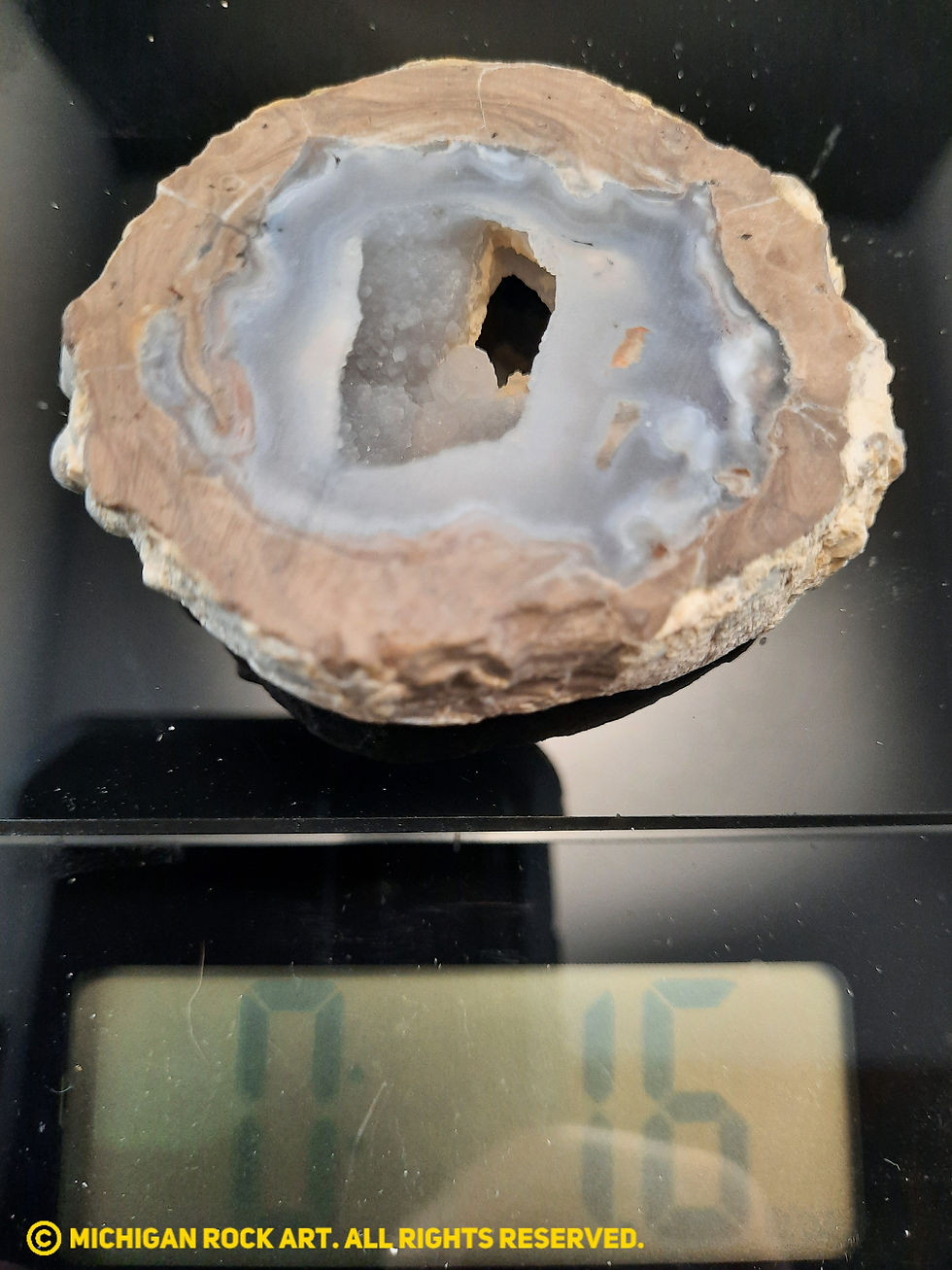 Thumbnail: Dugway Mine Geode  - 1.6oz.