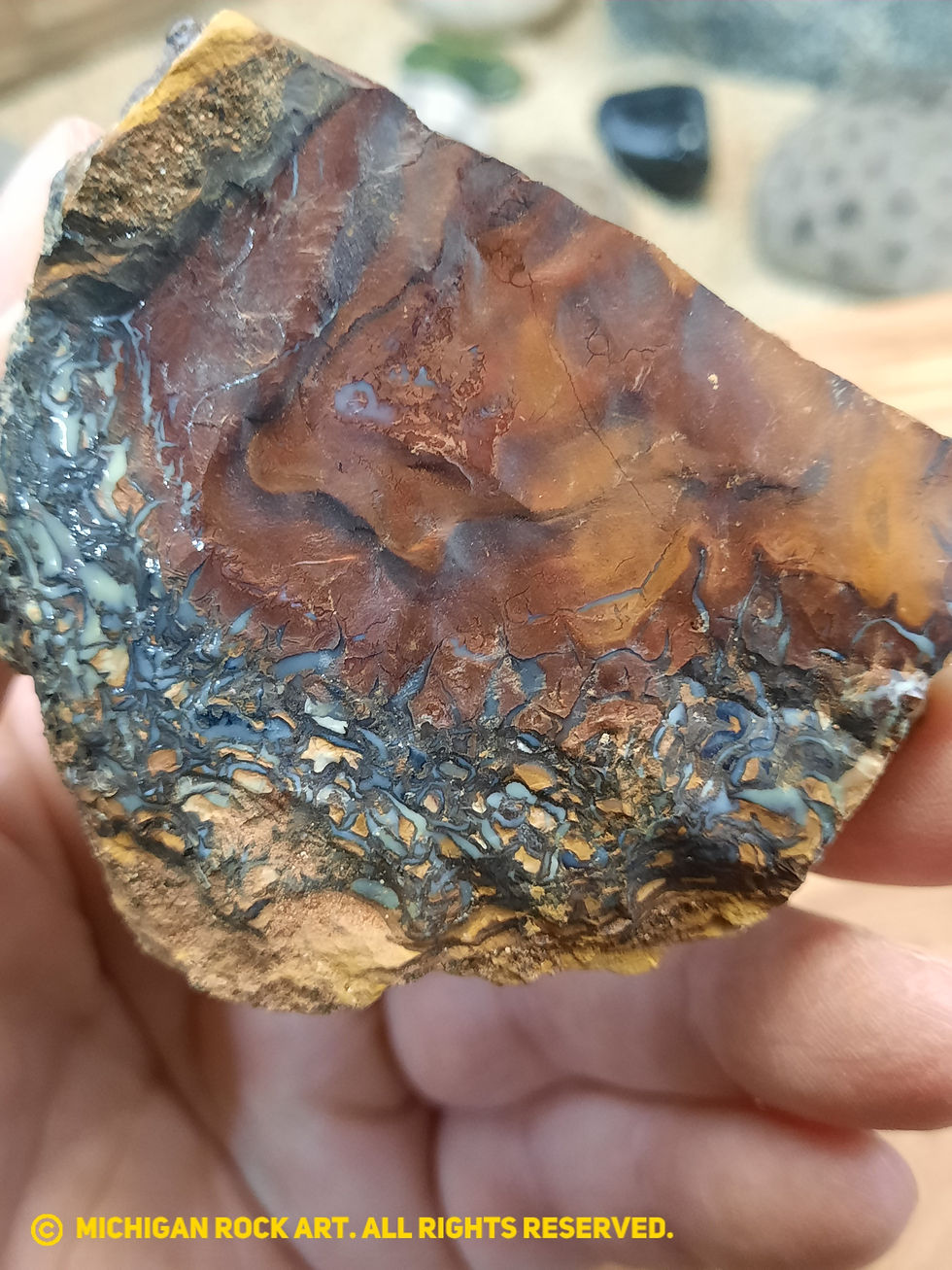 Thumbnail: Queensland, Australia Boulder Opal Natural Untreated