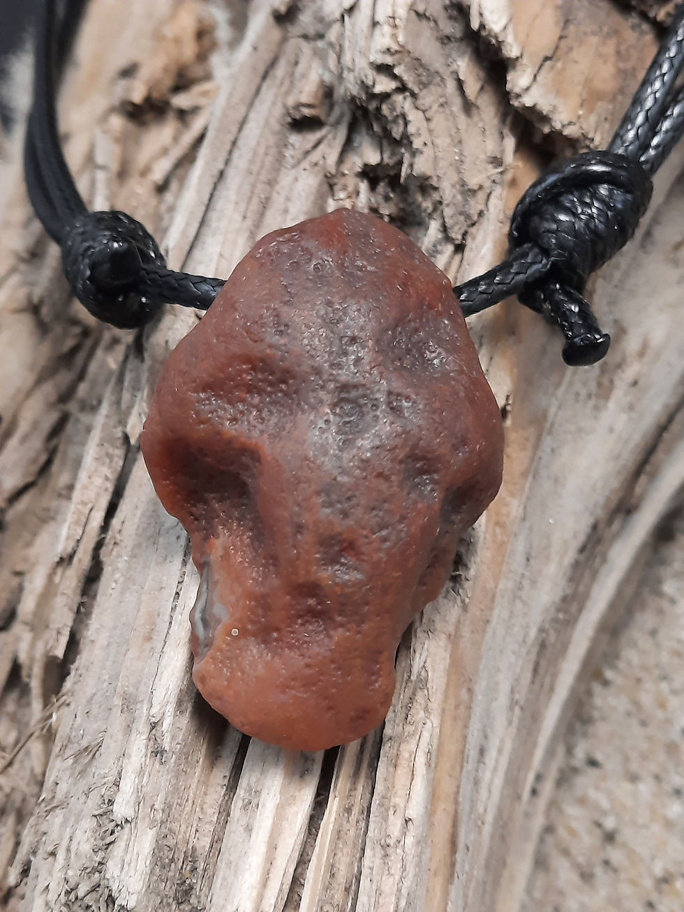 Thumbnail: Michigan Lake Superior Banded Agate Pendant