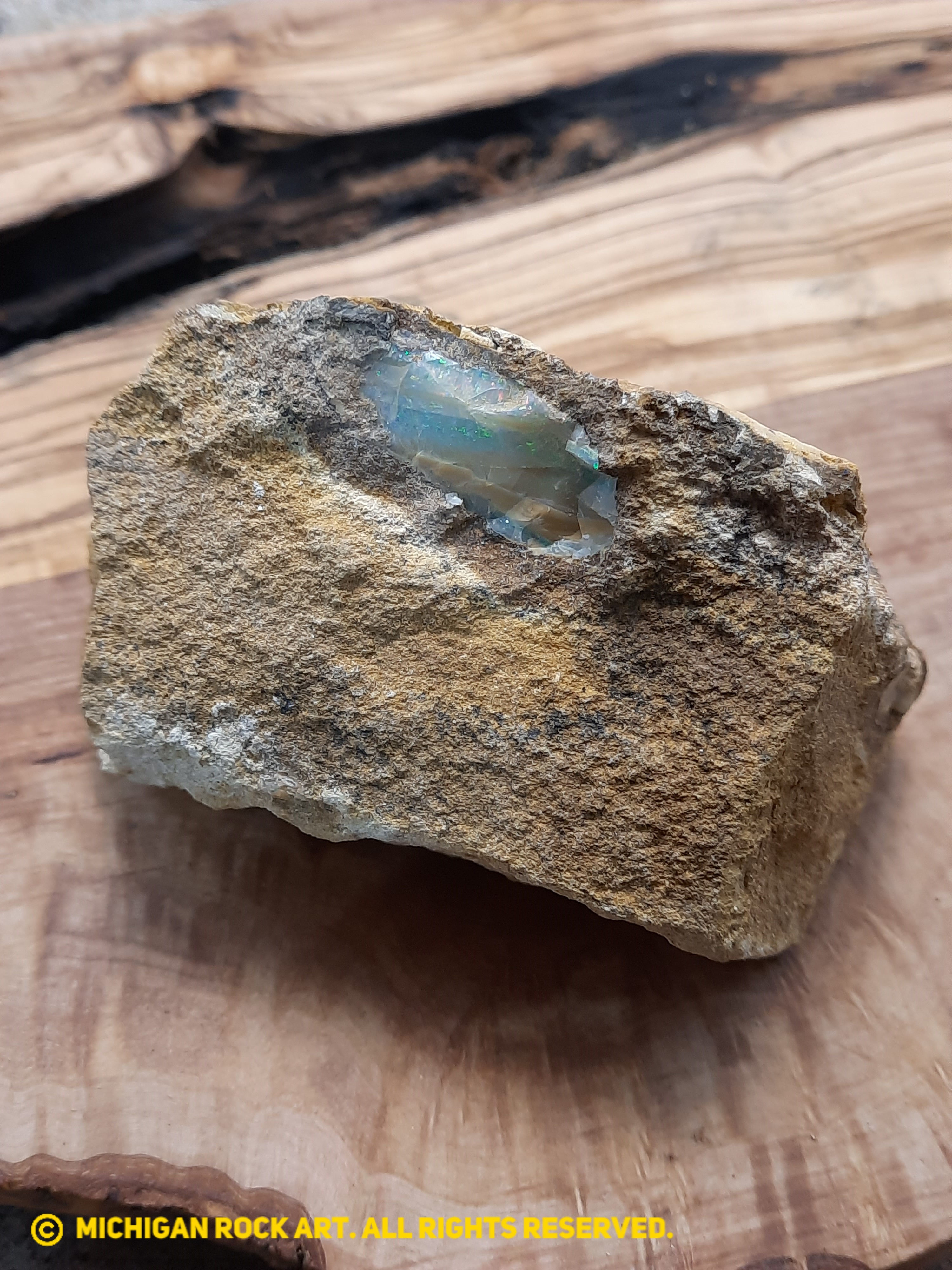 Queensland, Australia Boulder Opal Natural Untreated