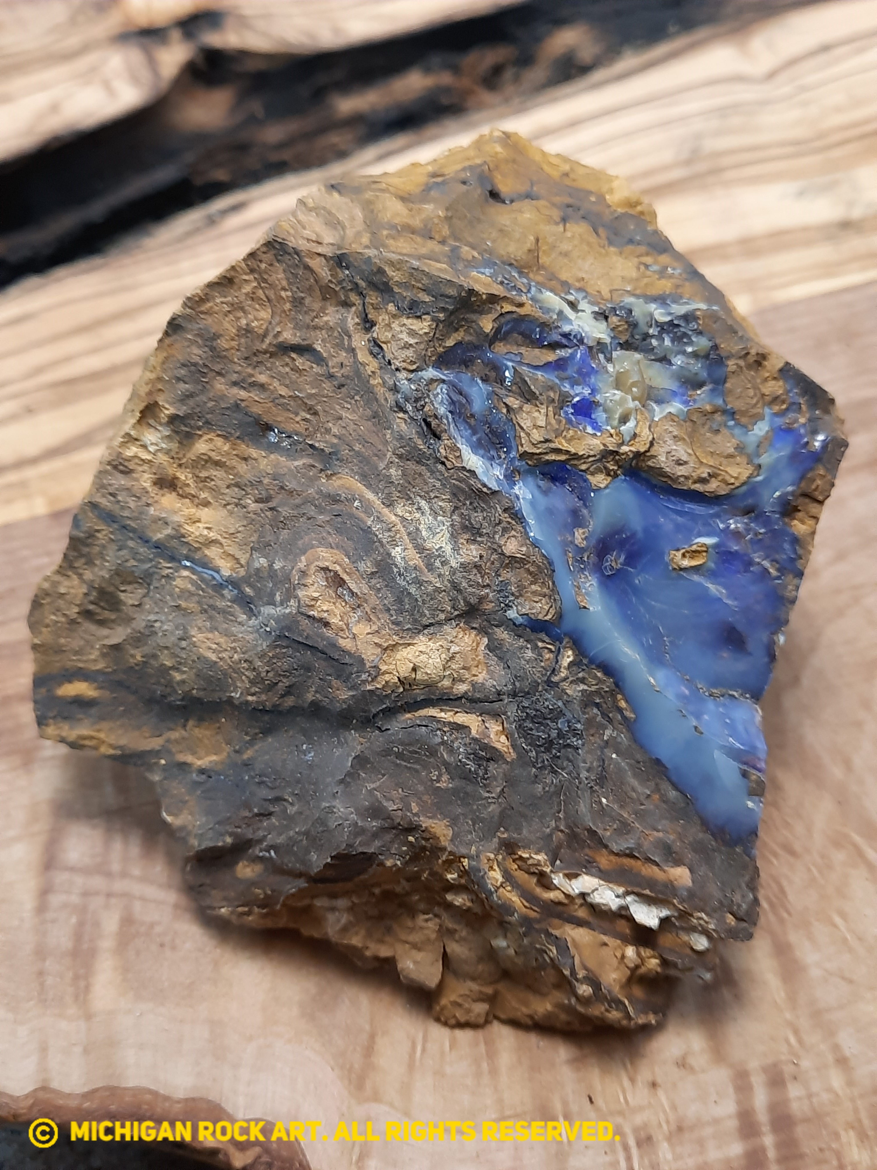 Queensland, Australia Boulder Opal Natural Untreated