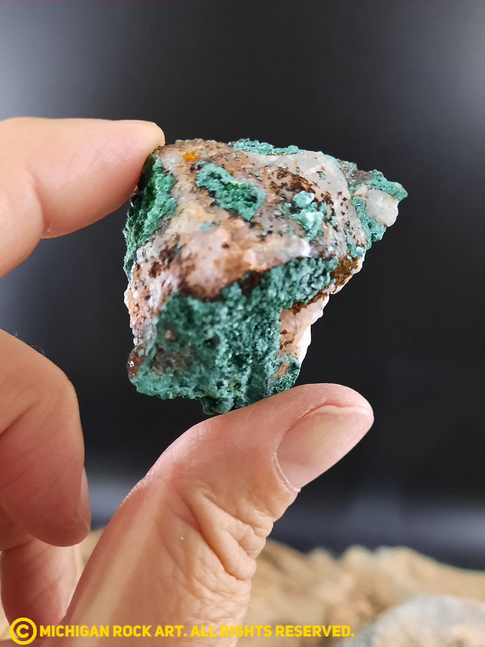 Thumbnail: Morocco Malachite
