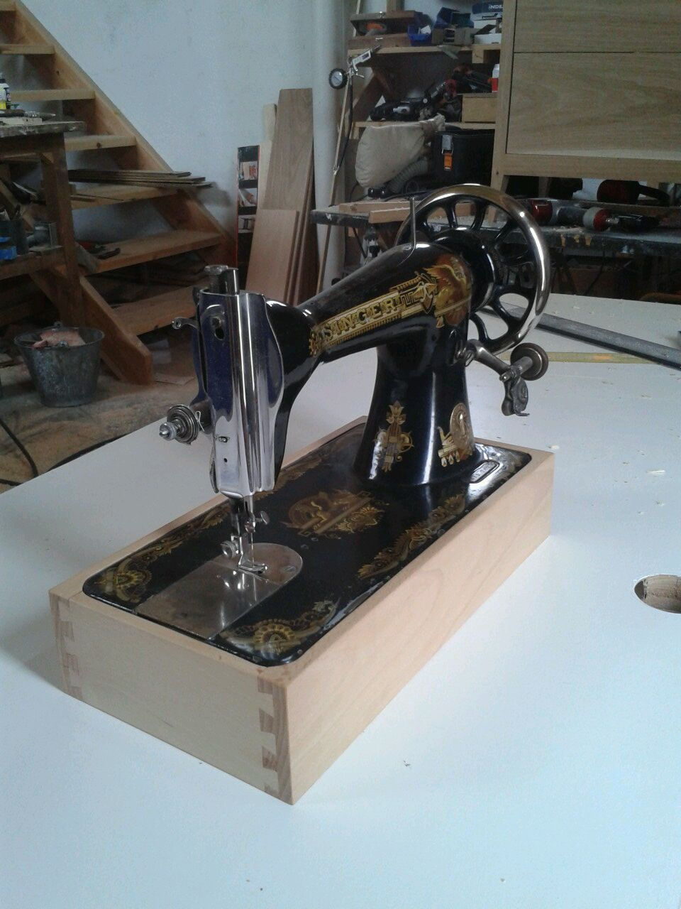 base máquina de coser