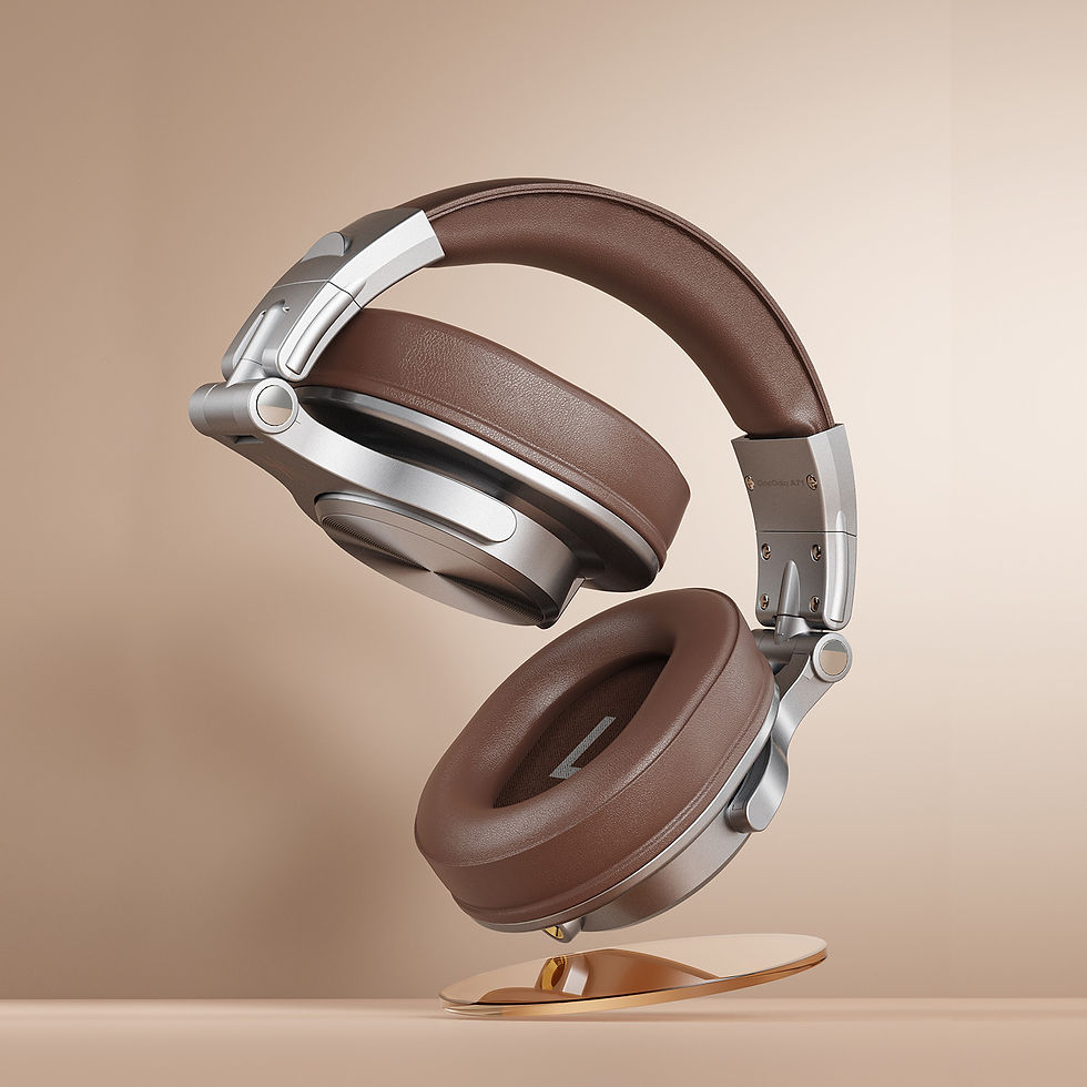 Thumbnail: Oneodio A71 Original Studio DJ Headphones Portable Wired Headset With Music Shar