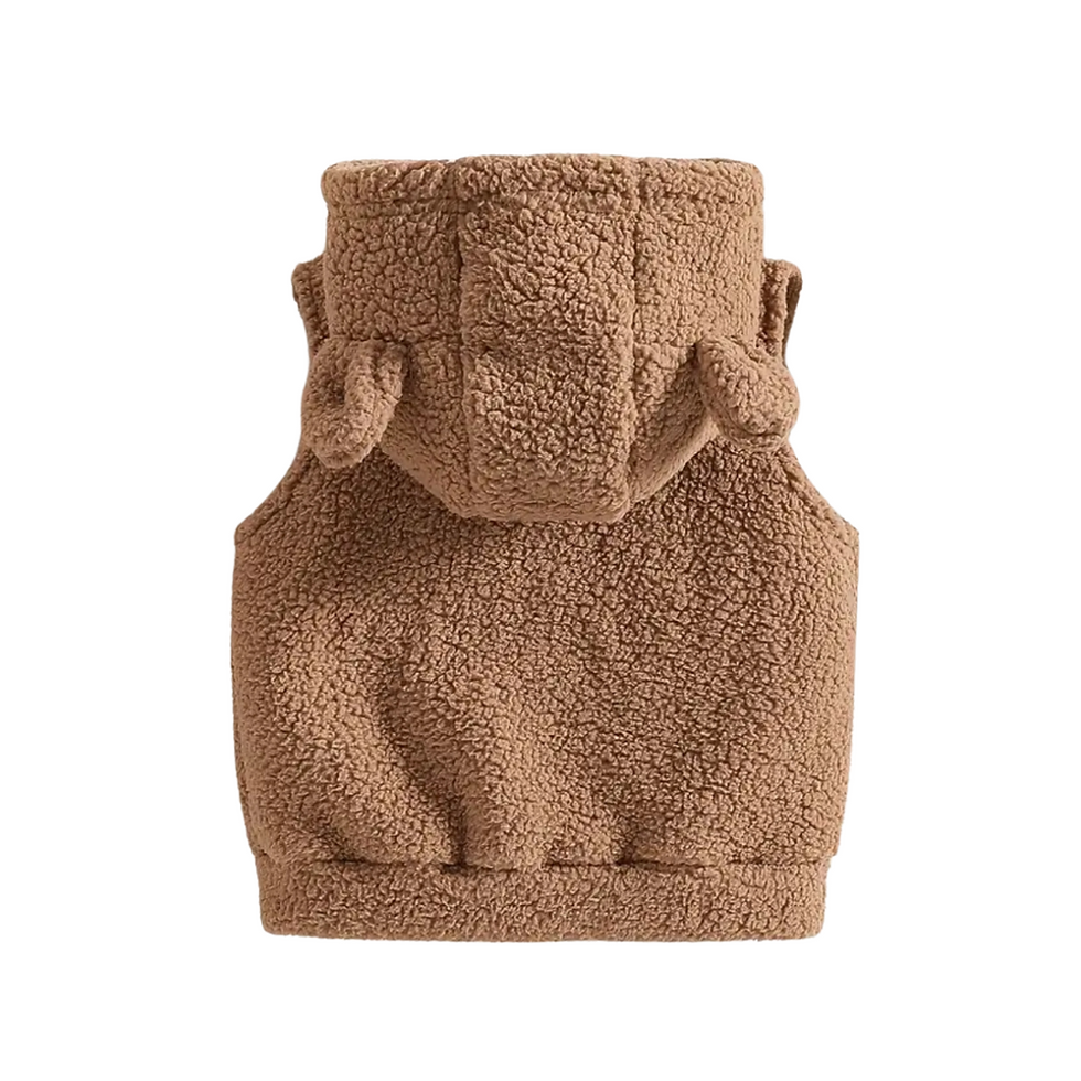 Bärenweste 'Yuki', Hinteransicht