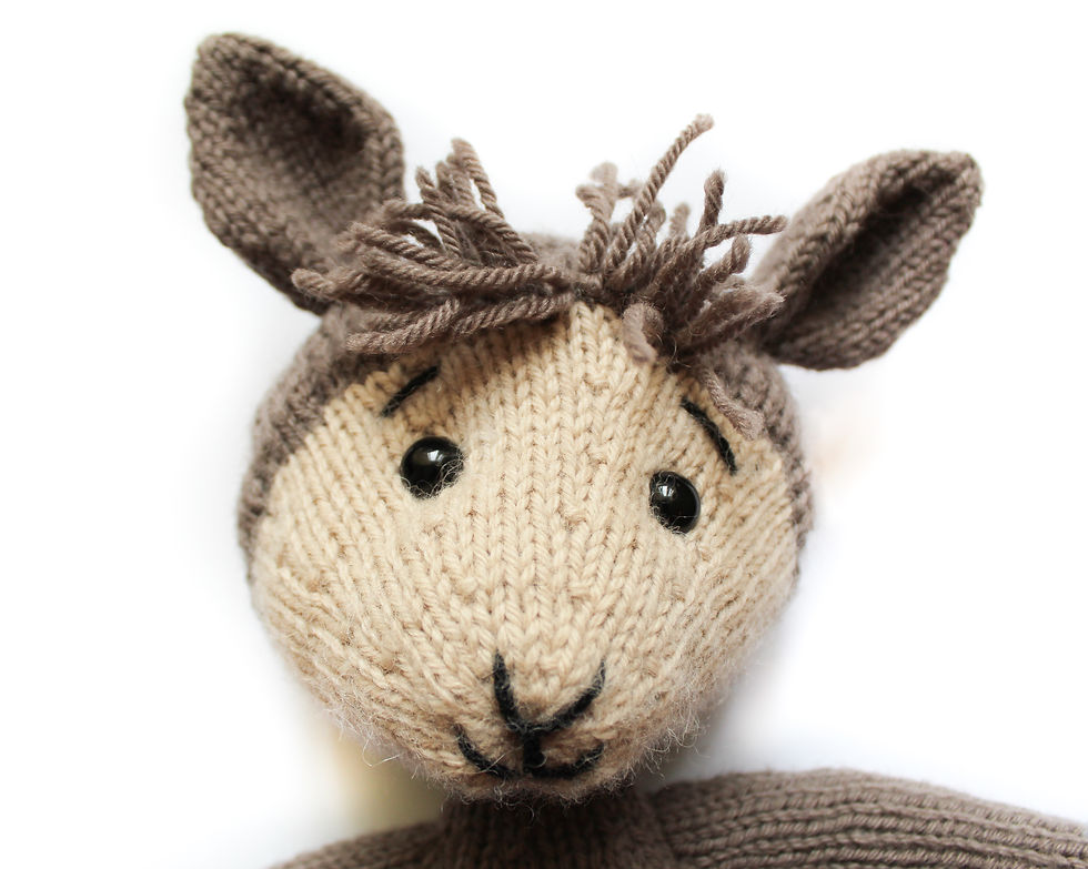 Thumbnail: Alvin Alpaca Knitting Pattern PDF