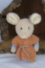 Thumbnail: Christmas Mice Knitivity Nativity PDF Knitting Pattern