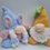 Thumbnail: Festive Spring Tomte Gnomes PDF knitting pattern