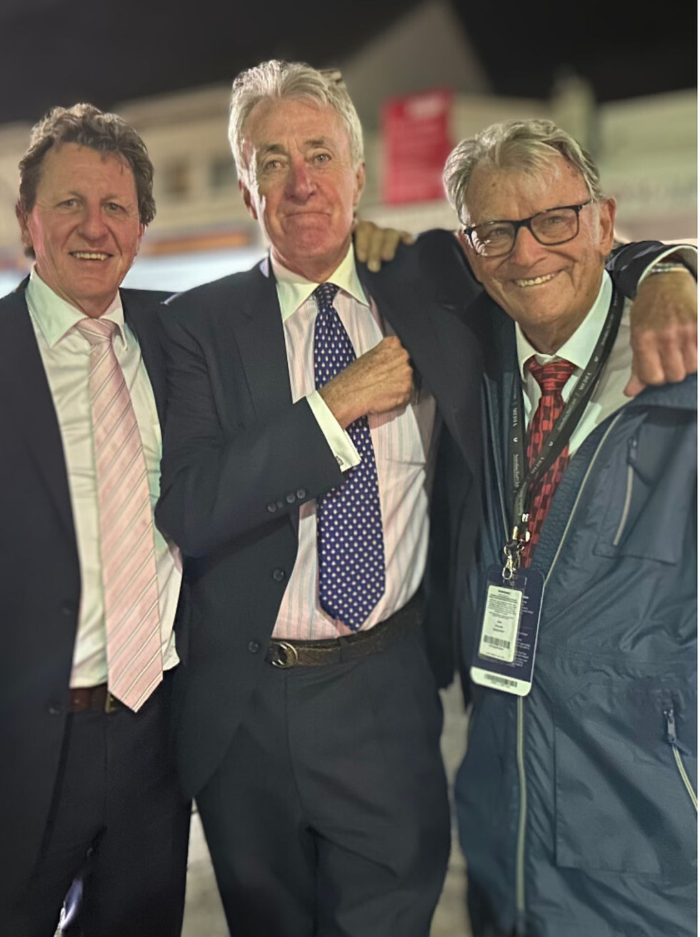 Peter Houston, Cameron, Max Presnell