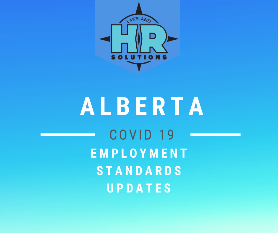 Temporary Updates to Alberta Employment Standards COVID 19
