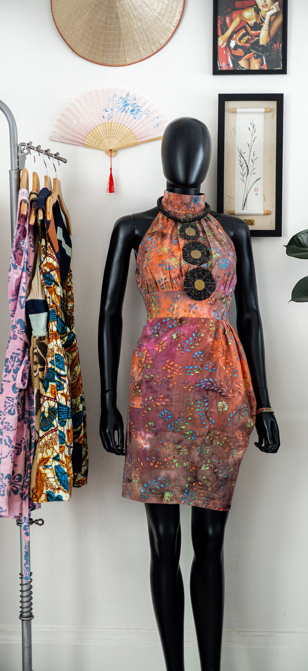 Thumbnail: Midriff Halter Dress "Last Night in Silom"
