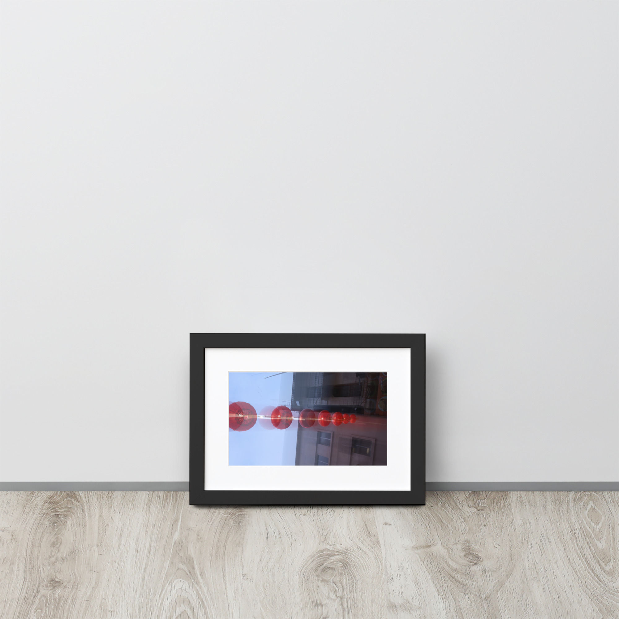 Matte Paper Framed Poster With Mat