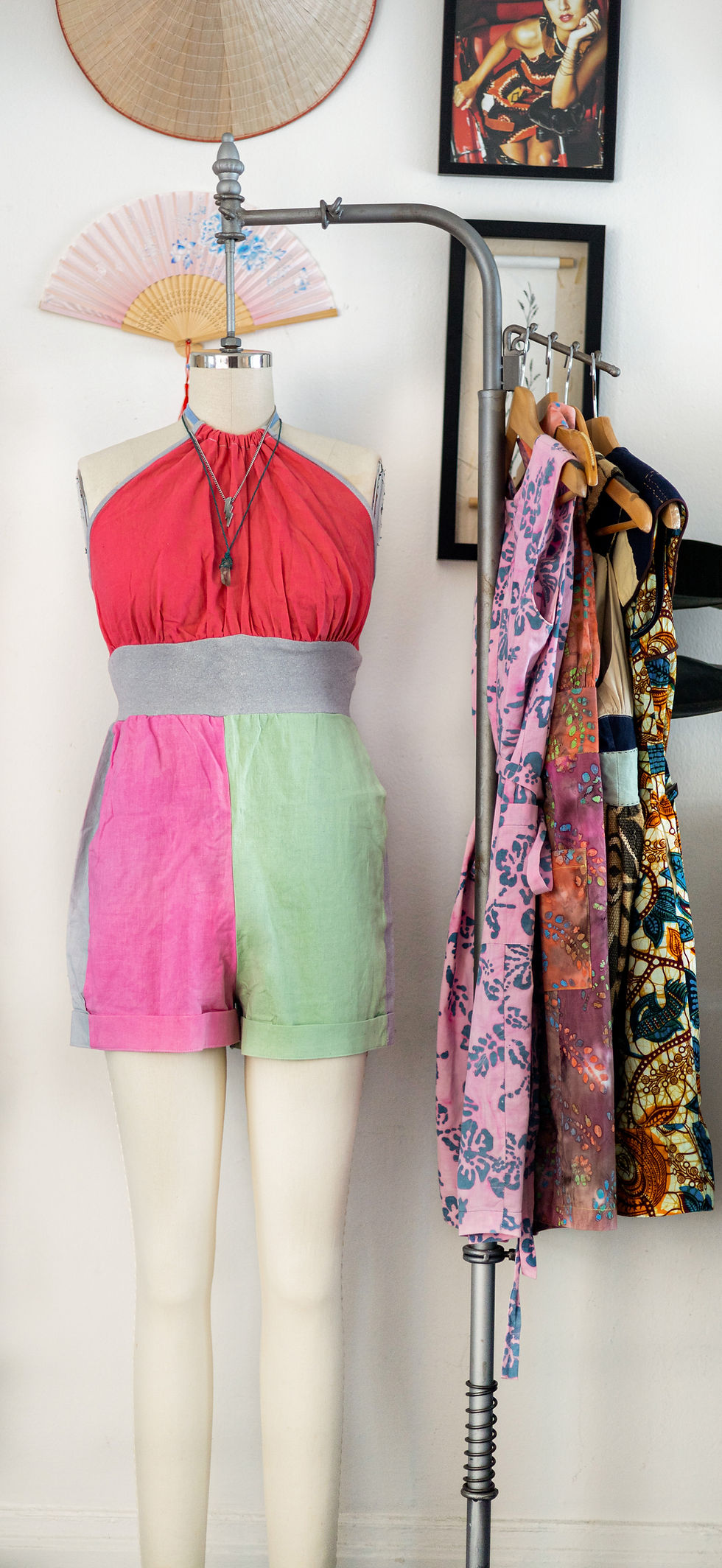 Thumbnail: Halter Short Romper "#DROID 4"