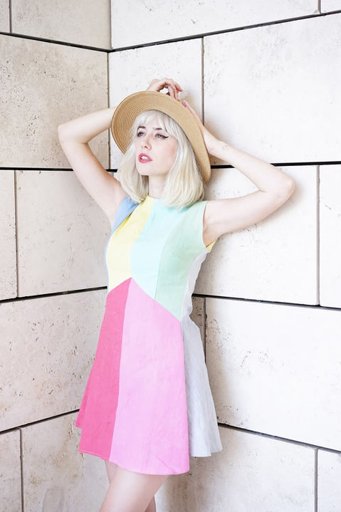 A FASHION NERD WEARS #DROID
Design - Herbert Victoria
Model | Glam - Amy Roiland (A Fashion Nerd Blogger)