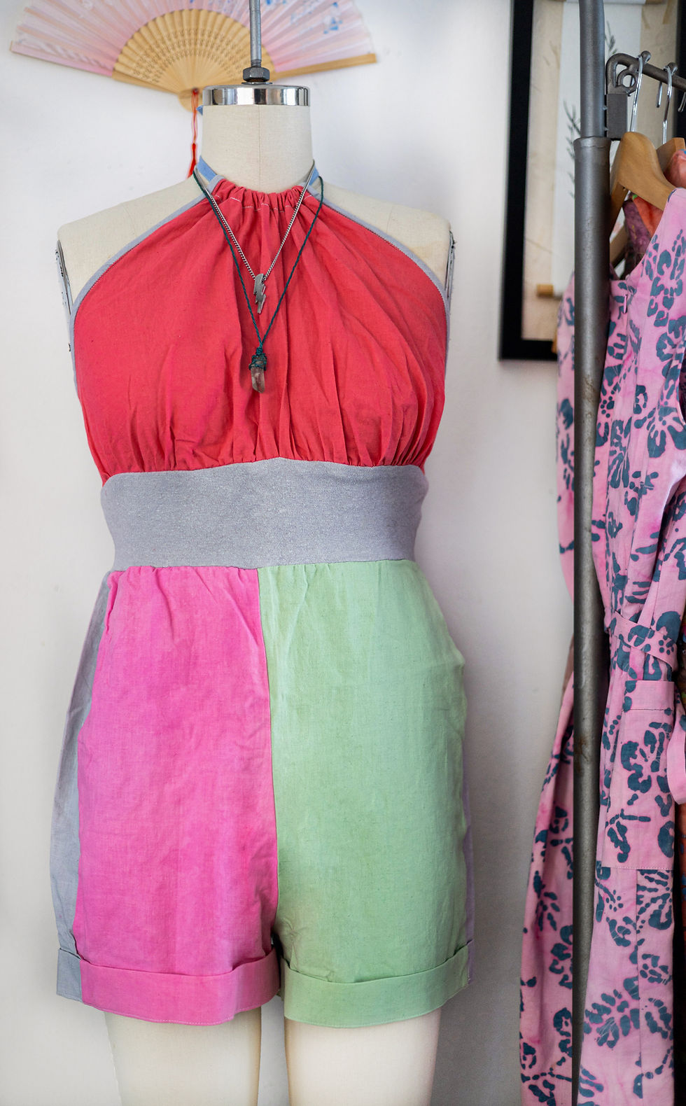 Thumbnail: Halter Short Romper "#DROID 4"