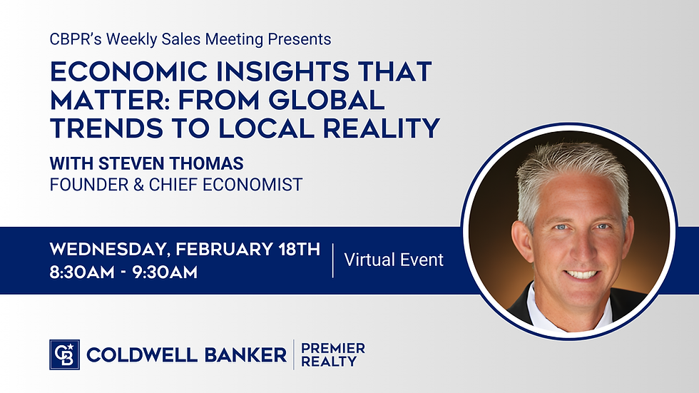 Economic Insights That Matter: From Global Trends to Local Reality