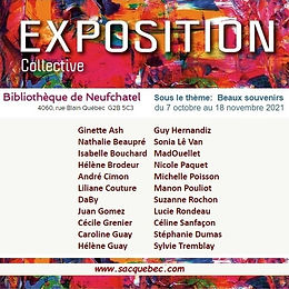 Exposition "Beaux souvenirs", Bibliothèque de Neufchâtel