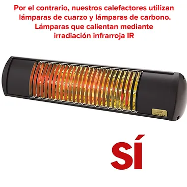 Estufas de infrarrojos, la calefacción para exterior más económica