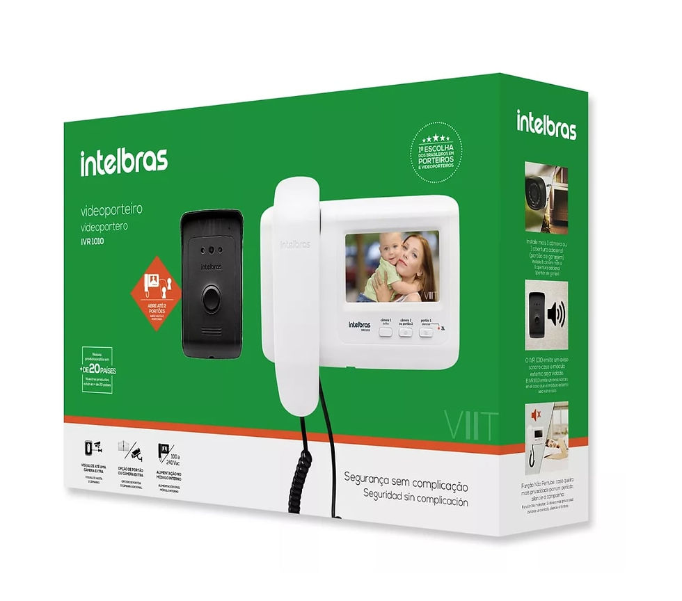 Miniatura: Videoporteiro IVR 1010 INTELBRAS
