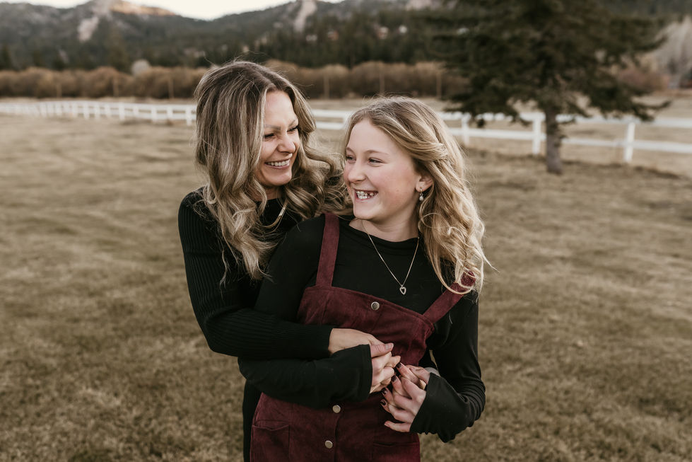 professional family photography big bear redlands yucaipa area outdoors golden hour