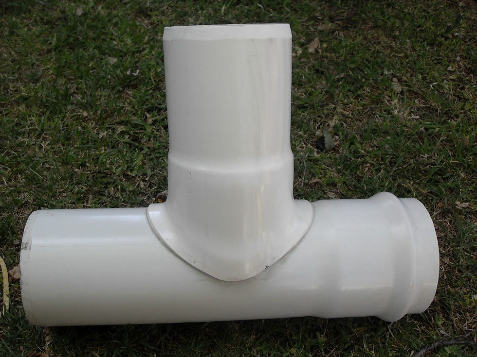 Tee pvc hidraulica