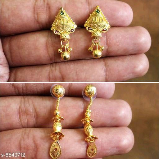 Thumbnail: Stylish Combo Alloy Earrings Set