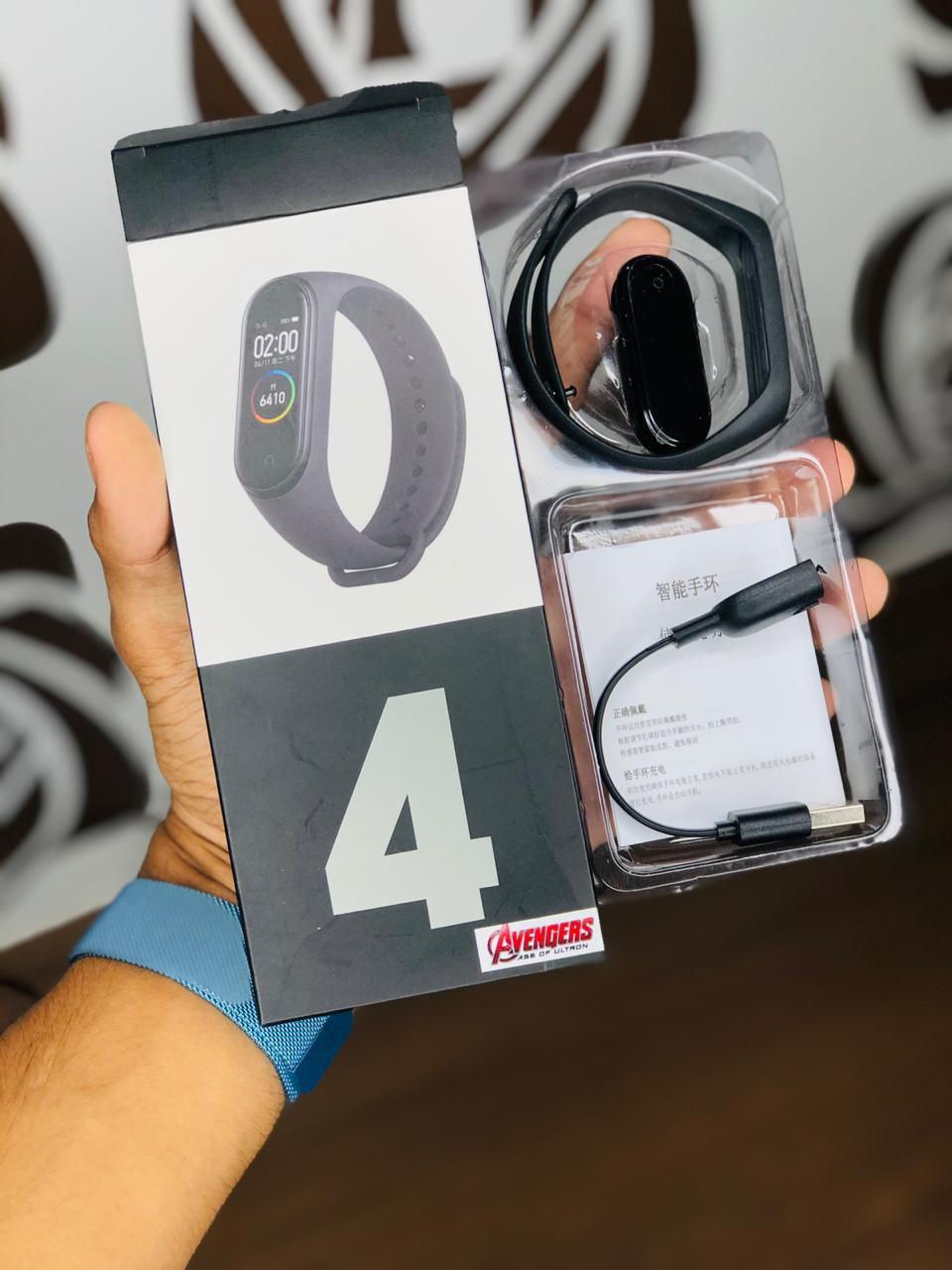 Thumbnail: New M4 Waterproof Smart Fitness Unisex Band  With Magnet Charger