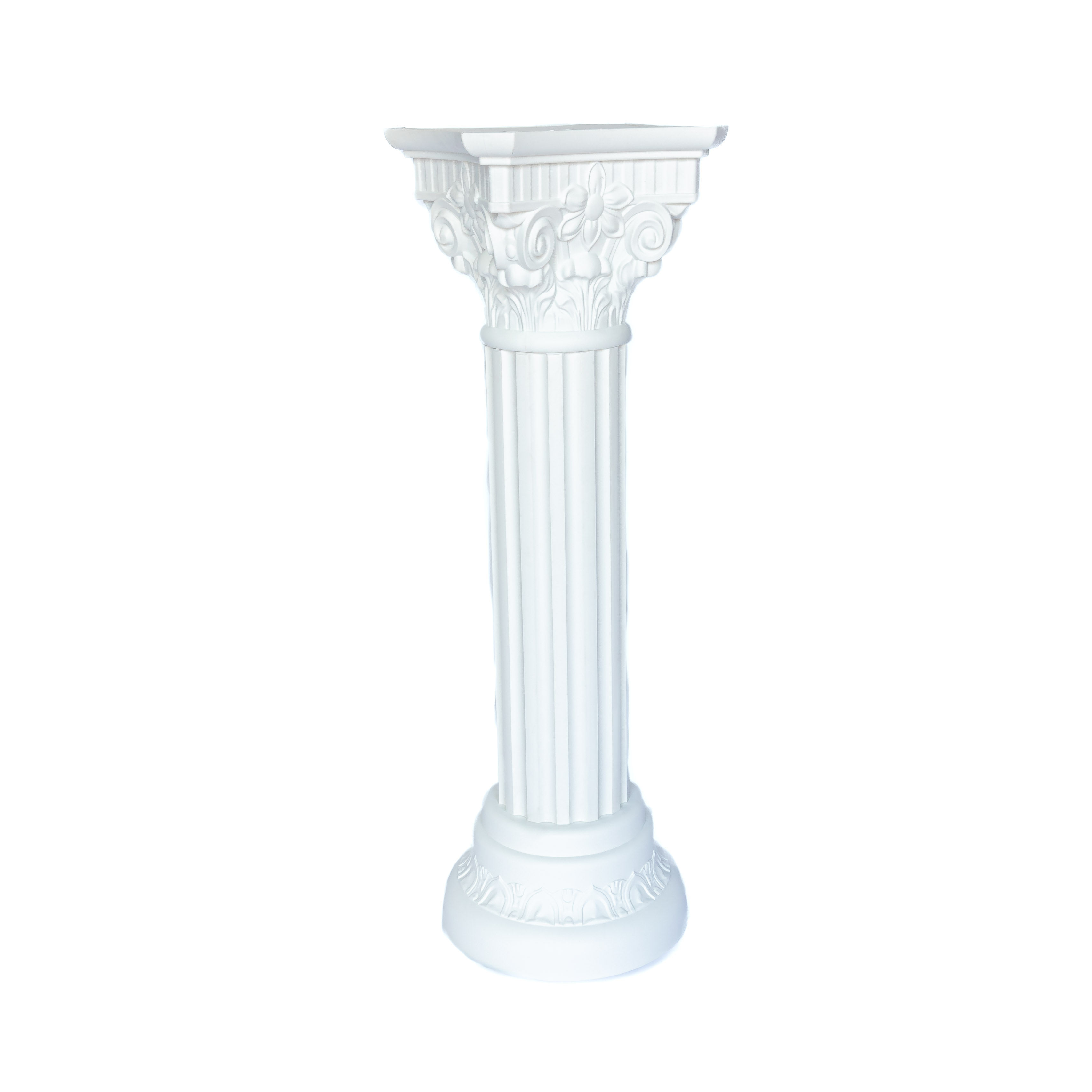 WHITE PLASTIC COLUMN