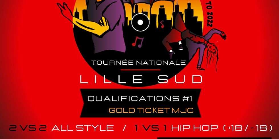 #1 Qualif MJC GOLD TICKET Centre Culturel de l'Arbrisseau (59)