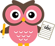 Owl studying
