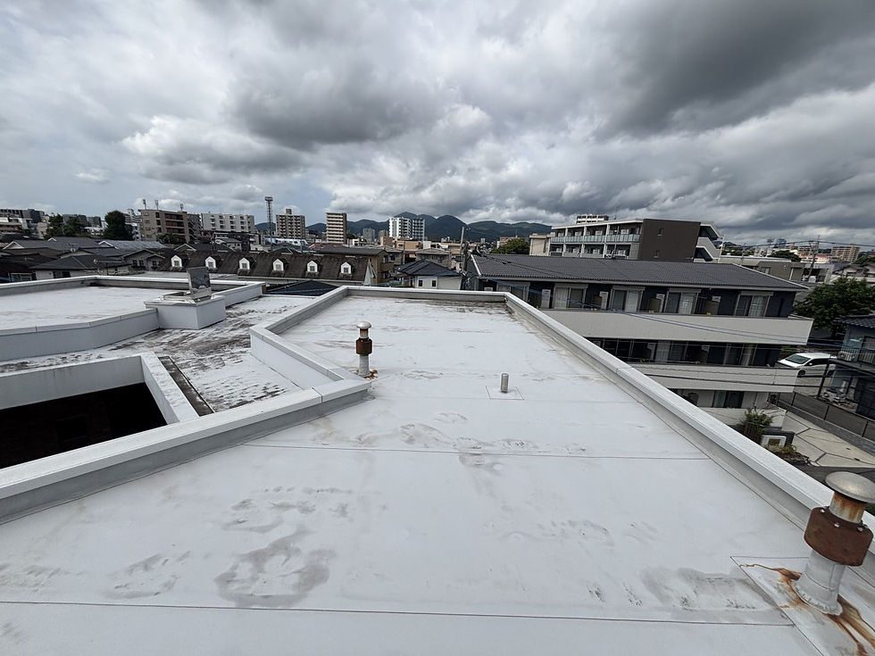 熊本市中央区子飼本町｜屋上防水・外壁塗装工事