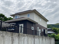 熊本市中央区で屋根・外壁塗装工事を行いました。