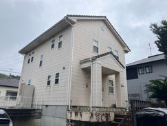 熊本県宇土市で外壁塗装工事を行いました。