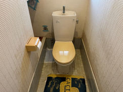 菊池市泗水町でトイレ交換工事を行いました。