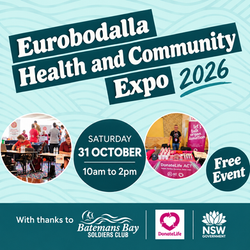 Eurobodalla Health Expo 2026 Poster