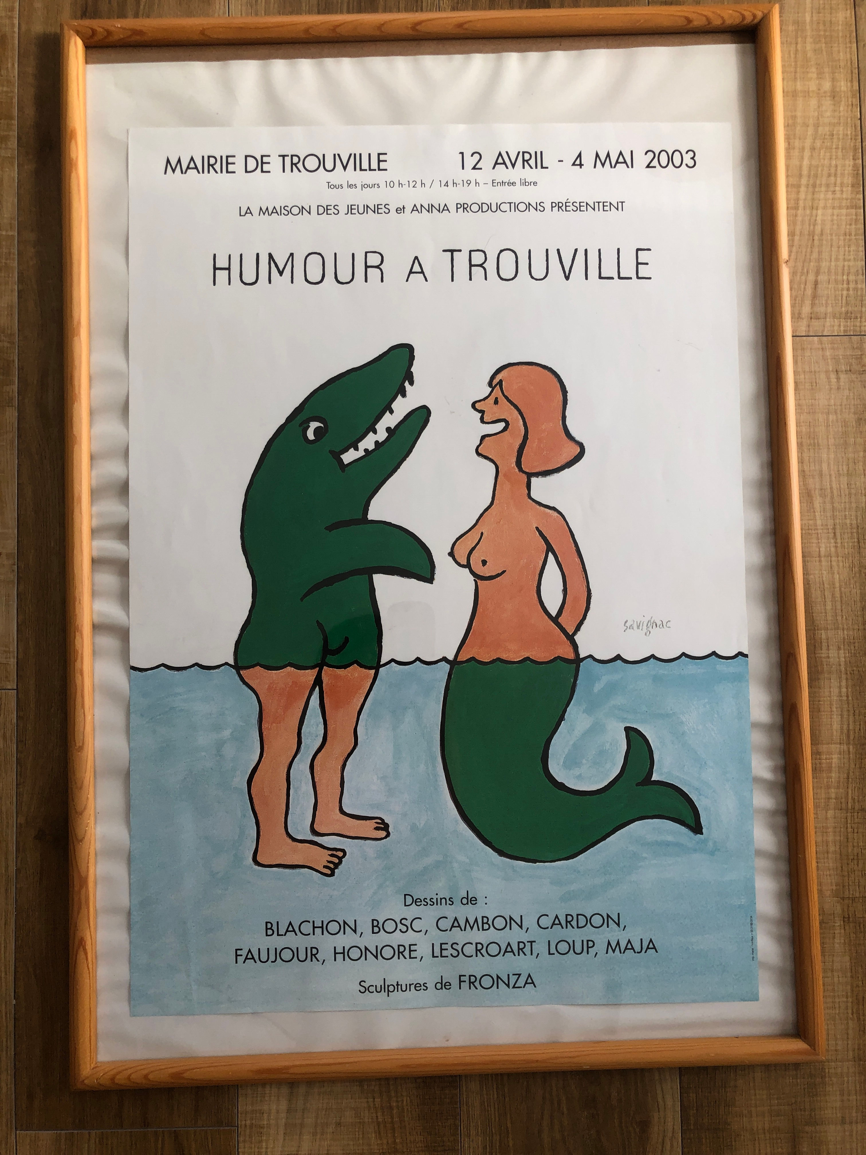 サビニャックポスター　人魚