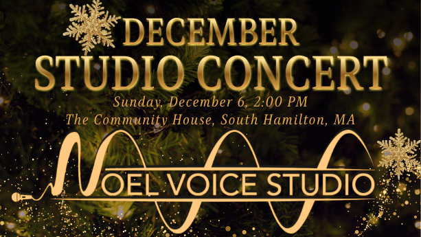 Noel Voice Studio December Concert
