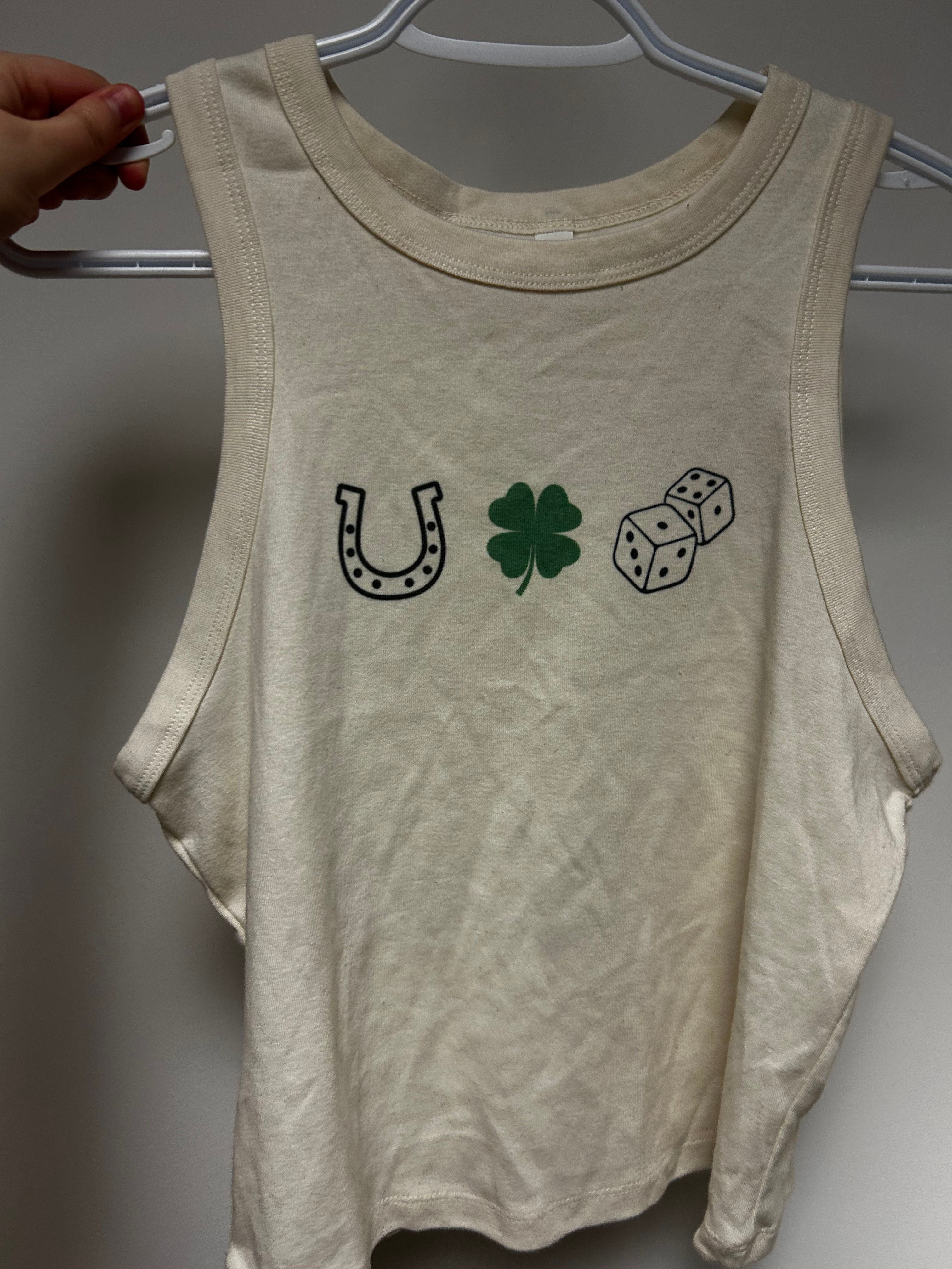 Lucky crop top