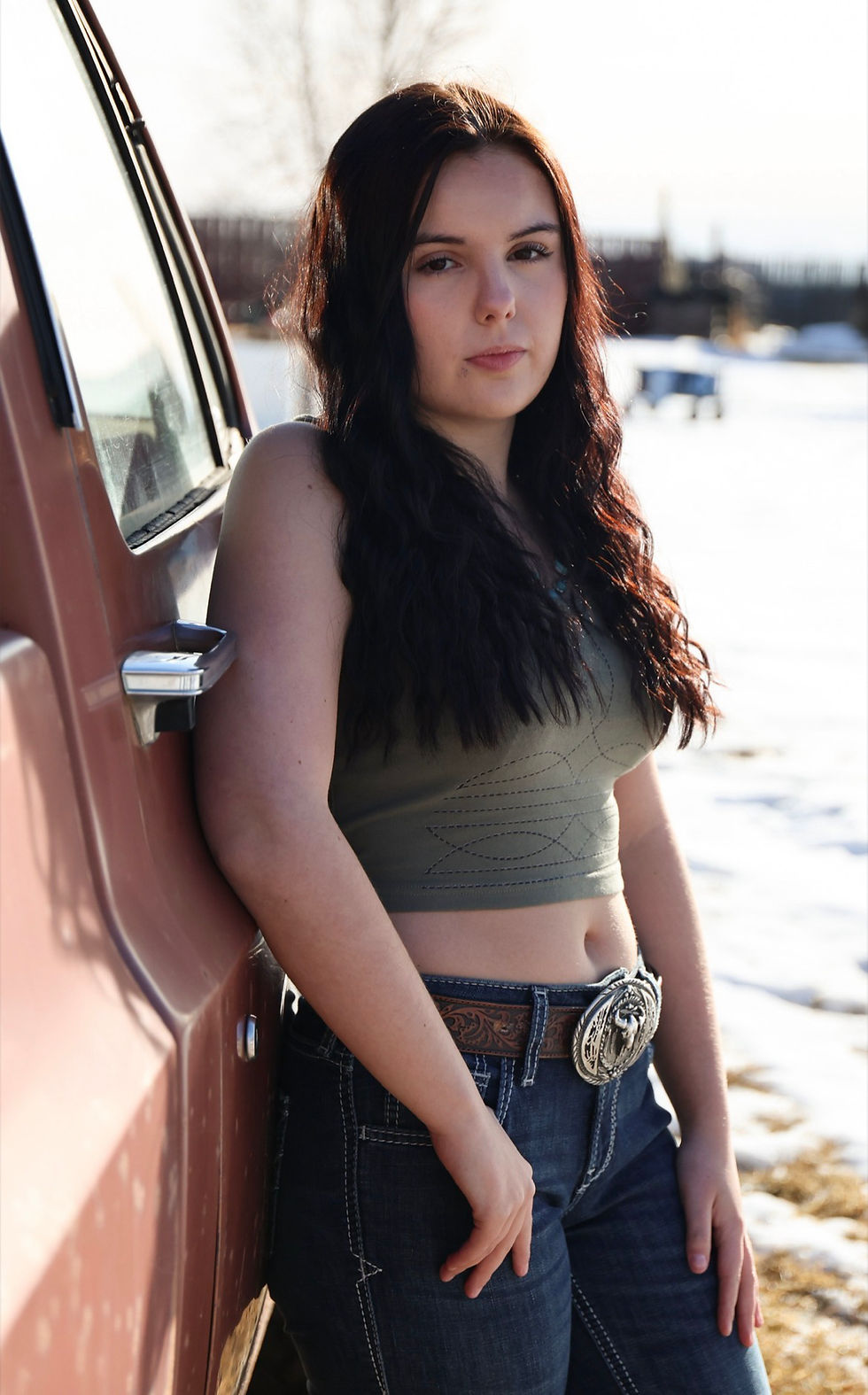 Thumbnail: Boot stitch crop top