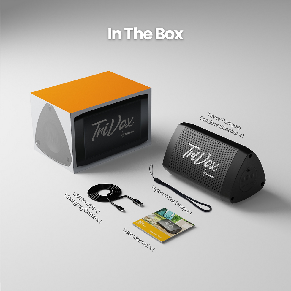 Thumbnail: TriVox - Triangle Bluetooth Wireless Portable Speaker