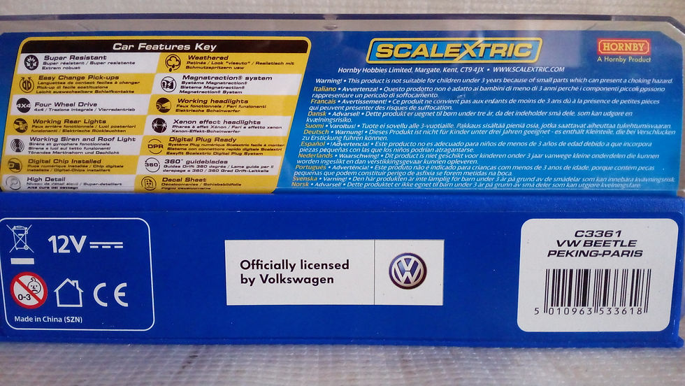 Miniatura: VW Beetle