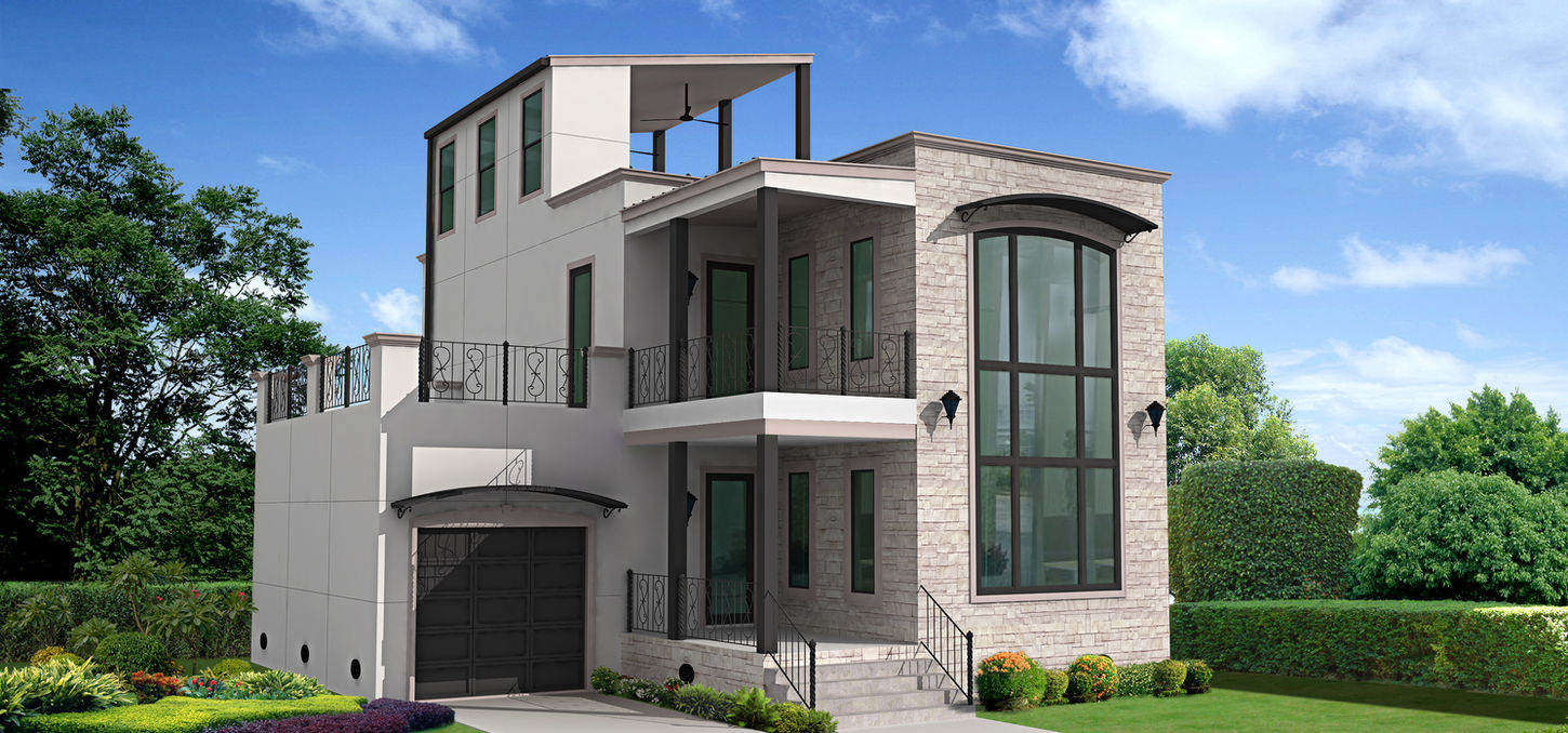Residential house rendering #3