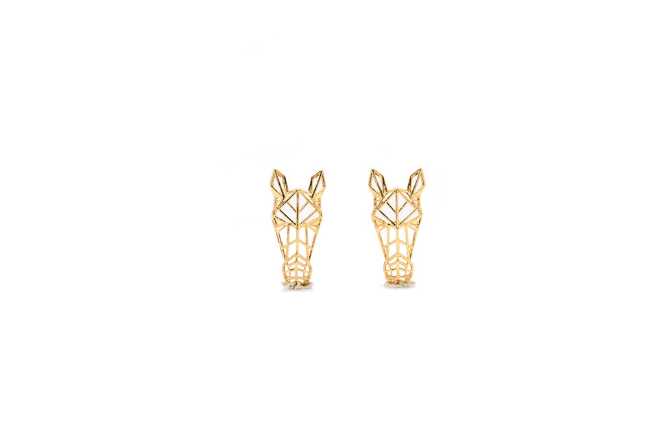 Miniature : Noble Horse Earring