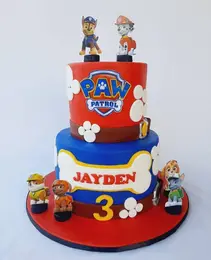 Paw patrol custom birthday cake