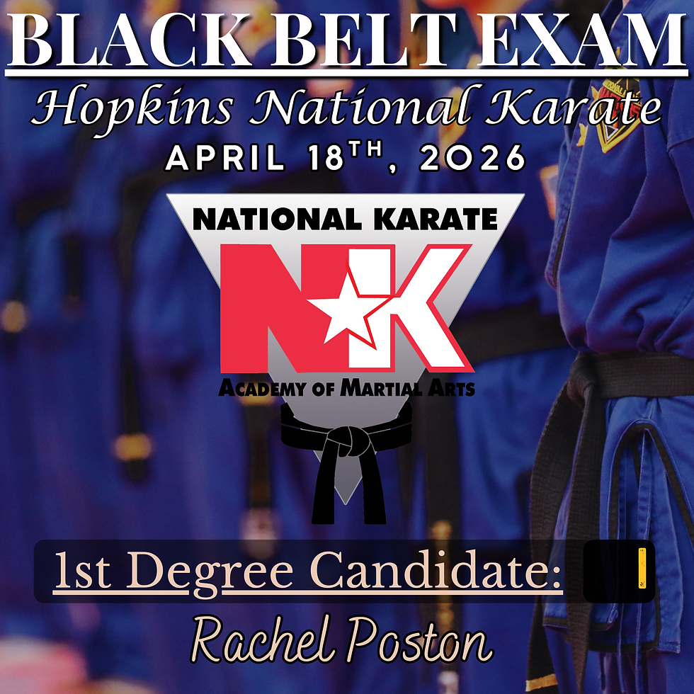 Black Belt Exam