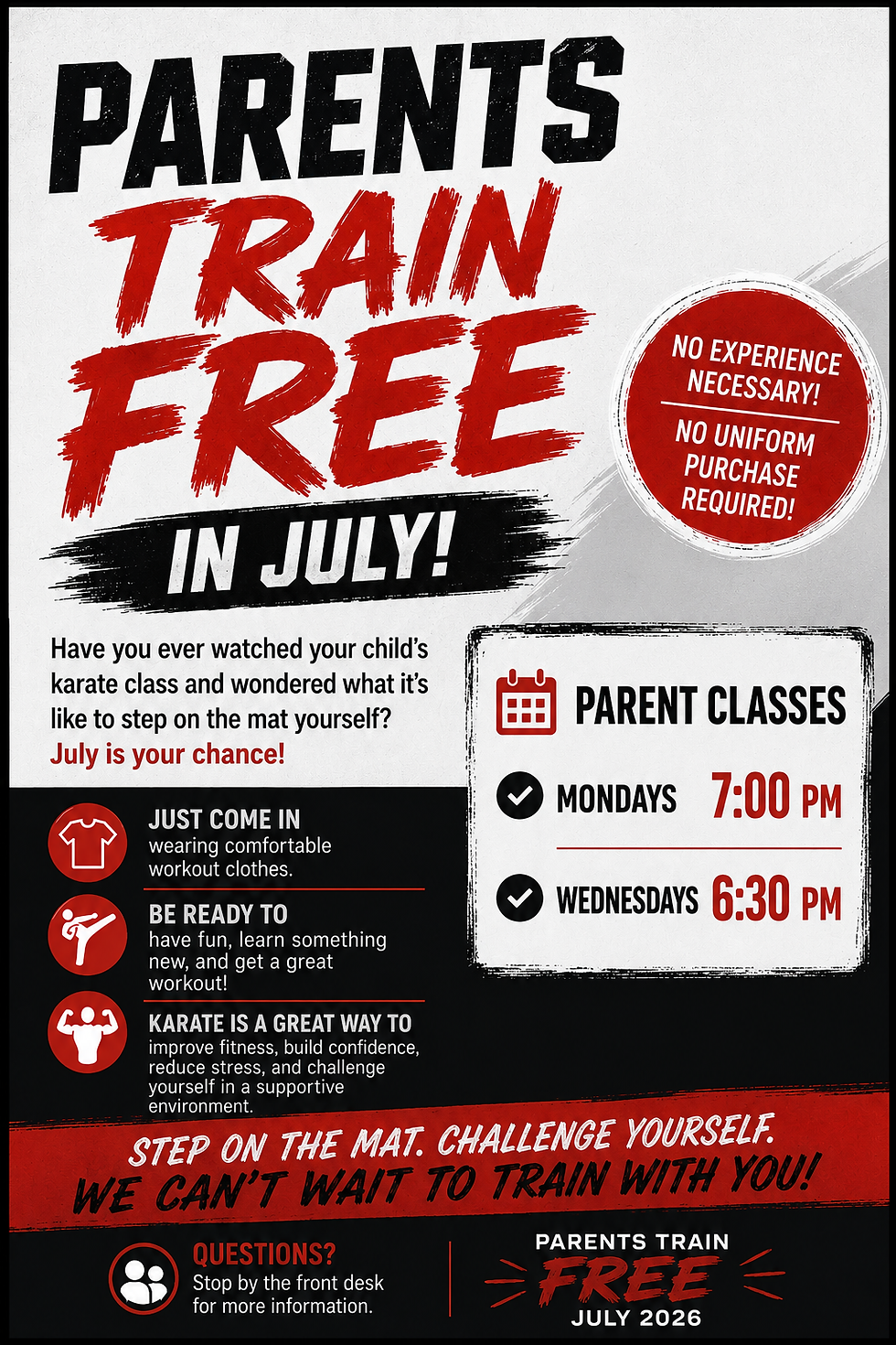 Parents train FREE