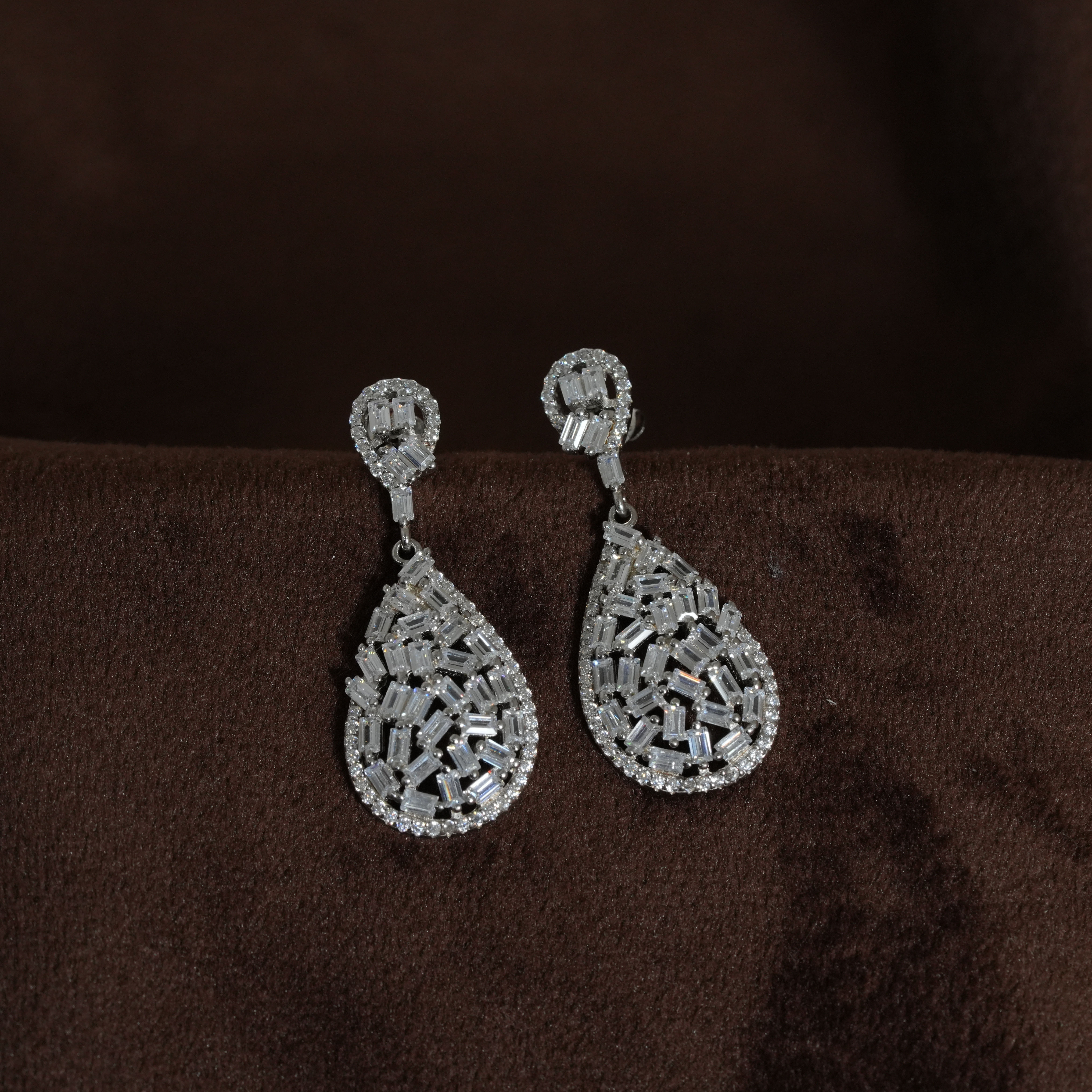 Silver Statement Earring