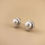 Thumbnail: Freshwater Pearl Stud Earrings - 925 Sterling Silver